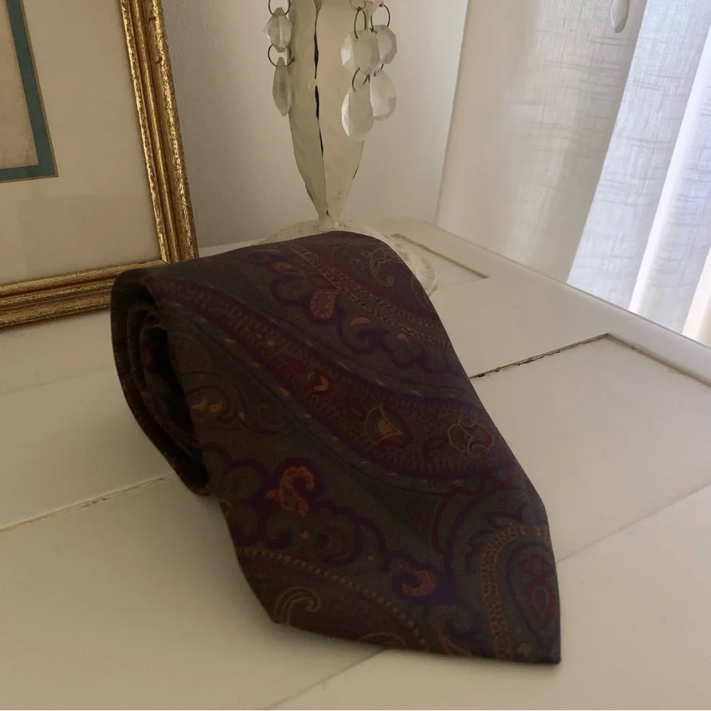 Ralph Lauren Paisley Silk Tie